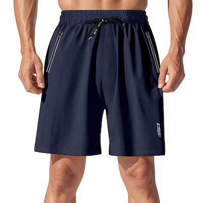 Men's Quick-Drying Running Shorts for Plus Size
