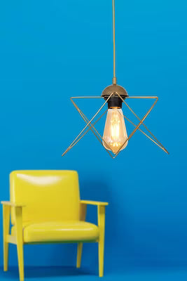 17cm Antique Style Pendant Light with E27 Socket and Adjustable Cord