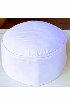 Men's turban-style soft cap with quilted cotton lining
