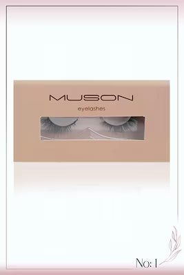 Natural false eyelashes for a fuller, fluttery look