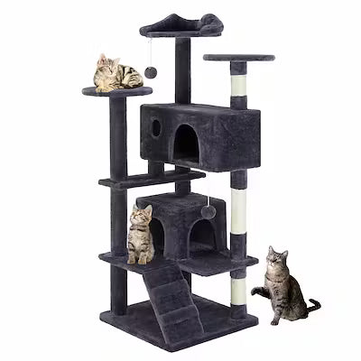 Multi Functional Cat Treehouse Cat Climbing Frame