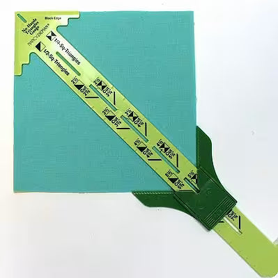 Multifunctional Patchwork Ruler for Sewing and Quilting with Seam Allowance Marks