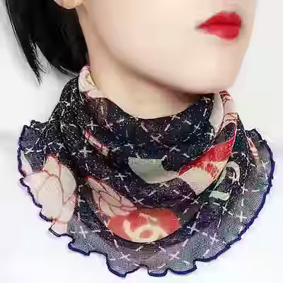 Multifunctional Women's Face Mask Scarf Set