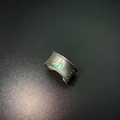 Music Note Silver Ring - Unique Statement Piece