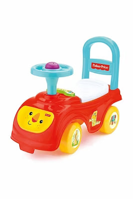 Durable plastic toy car for toddlers with safe design