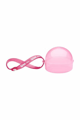 Pink storage box for baby pacifiers and accessories - image 2
