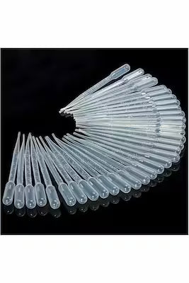 Plastic Pasteur pipettes 3 ml, pack of 100
