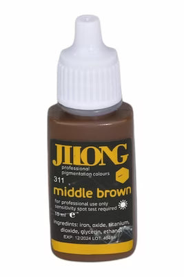 Professional Microblading Ink in Middle Brown Shade