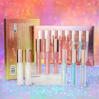 Multichrome Chameleon Eyeshadow Palette – 8 Long‑lasting Waterproof Shades