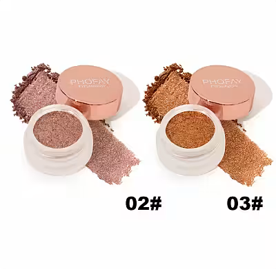 Phofay mashed potatoes eyeshadow – creamy blend with subtle shimmer, long‑lasting color - image 2