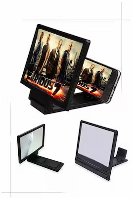 Adjustable 3D phone screen magnifier for comfortable viewing
