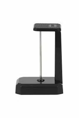 Black Plastic Note Holder for Desk Organization