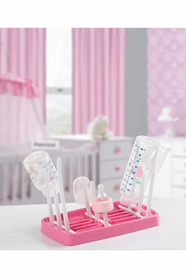 Foldable baby bottle dryer with compact design