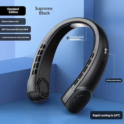 Portable Neck Fan for Hot Workspaces