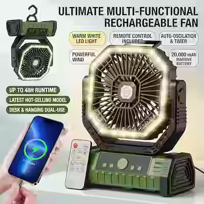Portable Power Fan