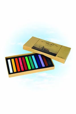 12-color powder pastel set