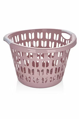33L Round Laundry Basket in Powder Coating