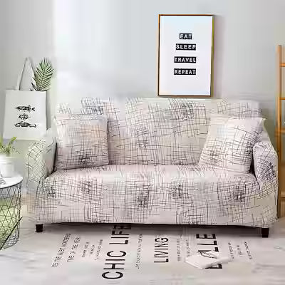 Printed Stretch Sofa Cover