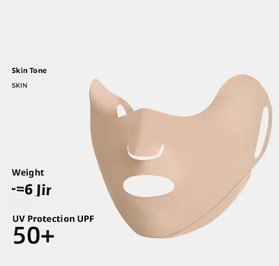 Protective Face Mask with Breathable Sunscreen