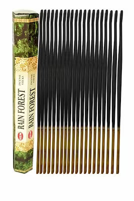 Rainforest Scented Bamboo Stick Incense – 20 Sticks