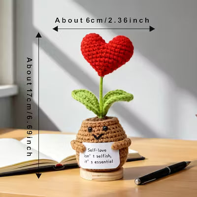 Romantic Crochet Flower Decor