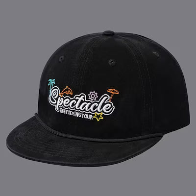 Seaside Chic Embroidered Baseball Cap