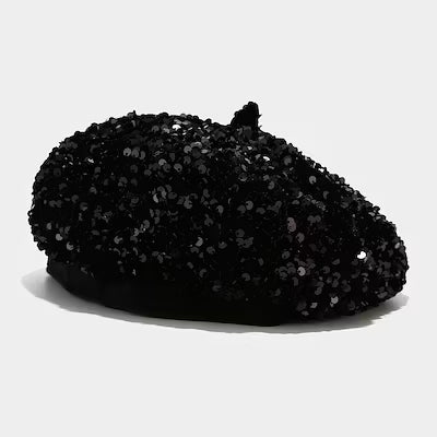 Sequined Pumpkin Hat