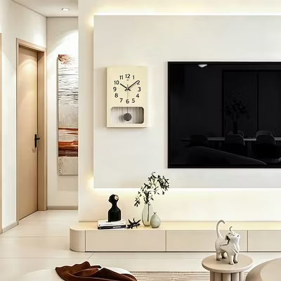 Silent Modern Wall Clock for Home Decor