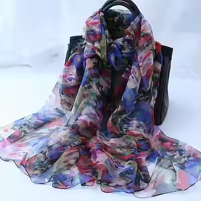 Silk Scarf Wrap