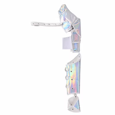 Silver Shoulder Arm Compression Dress