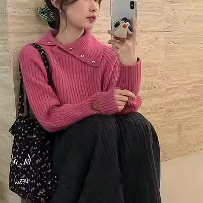 Simple Solid-color Womens Base Layer Top - image 4
