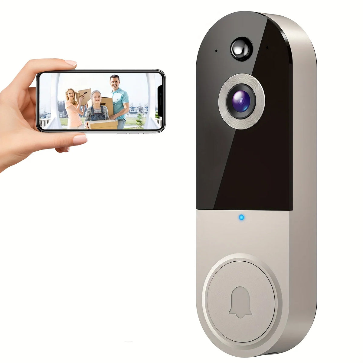 1080p video doorbell camera