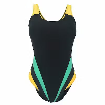 Slimming Triangle Belly-Control Jumpsuit