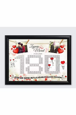 A4 Sized Soldier-Themed Calendar Without Glass Frame