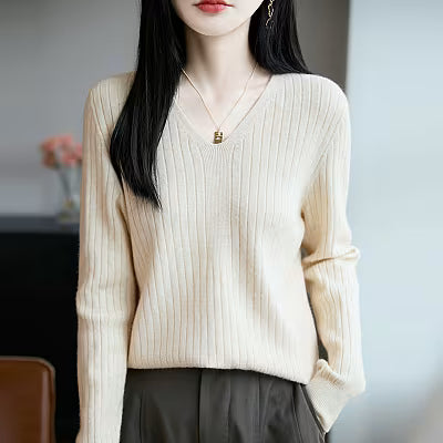 Solid-color Chic Base Top for Layering