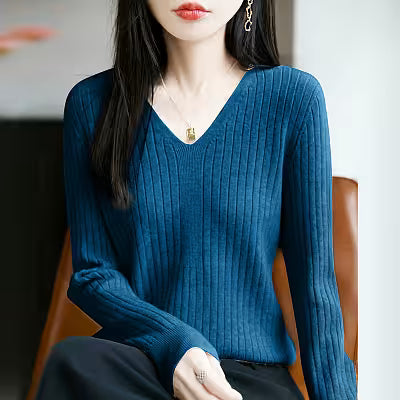 Solid-color Chic Base Top for Layering