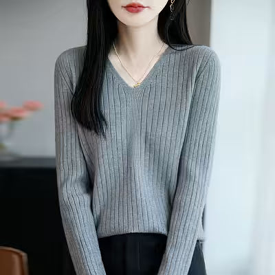 Solid-color Chic Base Top for Layering