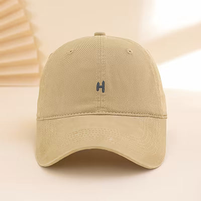 Adjustable Solid Color Baseball Cap for Women