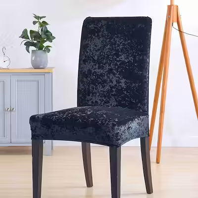 Solid Color Stretch Chair Cover