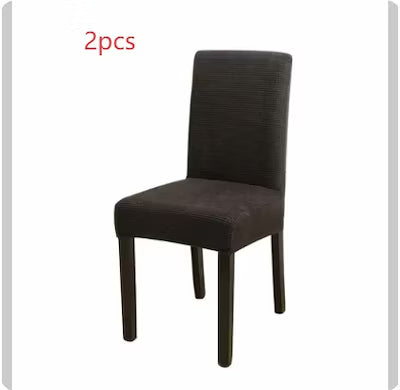 Solid Color Stretch Chair Cover