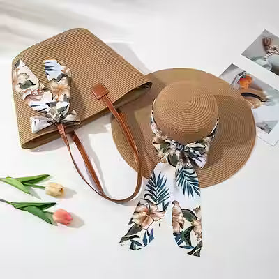 Sun Hat & Bag Set