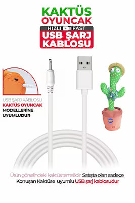 Replacement USB charging cable for musical toys