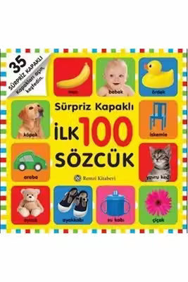 Top 100 Turkish Words with Surprise Covers – Interactive Preschool Learning Book