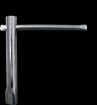12mm triangular lock key with gag for barrier gate maintenance