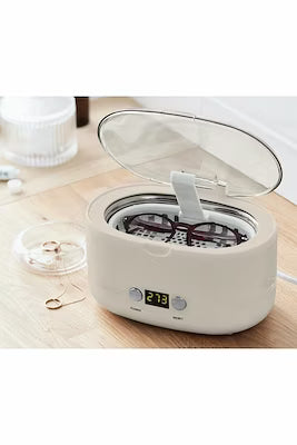 50-watt ultrasonic jewelry cleaner with timer
