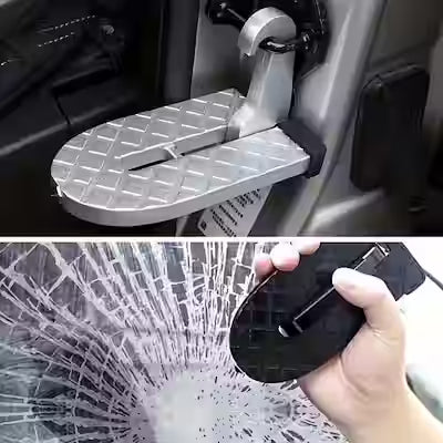 Universal Foldable Car Roof Rack Step