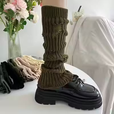 Vertical Striped Coffee Socks - Personalized Gift - image 2
