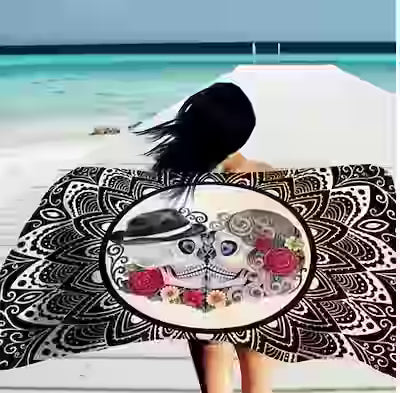 Vibrant Beach Towel