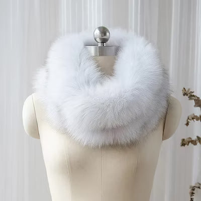 Warm Fox Fur Scarf