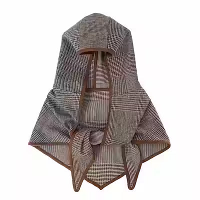 Warm Houndstooth Shawl